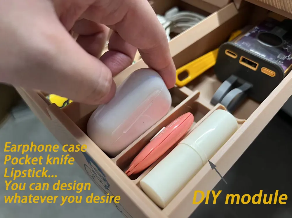 Ngăn kéo gắn dưới bàn3