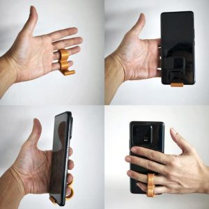 Giá đỡ Kiêm móc ngón tay đỡ điện thoại, chất liệu nhựa PLA của nhà 3DLUXI