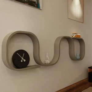 Kệ Treo Tường 3DLUXI chất liệu nhựa PLA an toàn, Linh Hoạt, Hiện Đại & Đầy Tính Thẩm Mỹ