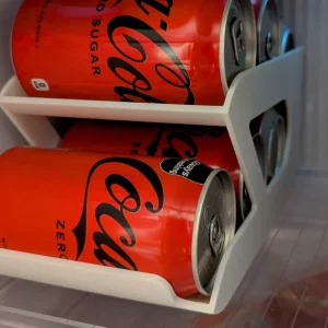 Kệ Đựng Lon Nước Uống tủ lạnh 3DLUXI chất liệu nhựa PLA an toàn, Thiết Kế Thông Minh