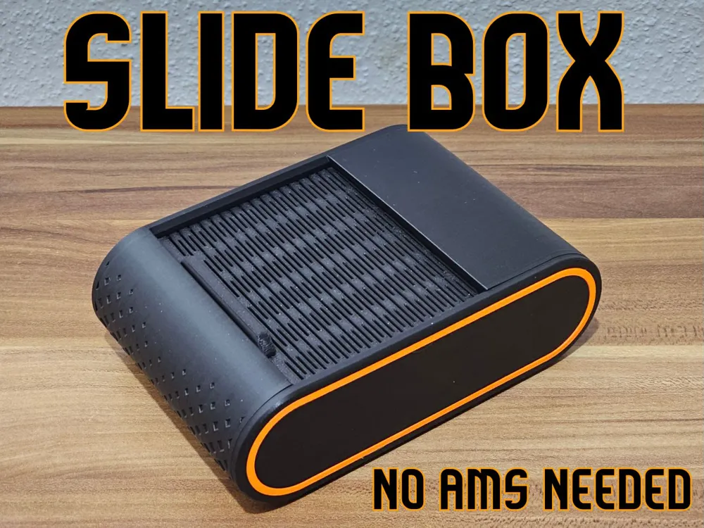 Hộp/Khay Đựng Đồ Nắp Trượt Nhà 3DLUXI Chất Liệu Nhựa PLA An Toàn, Gọn Gàng & Sang Trọng